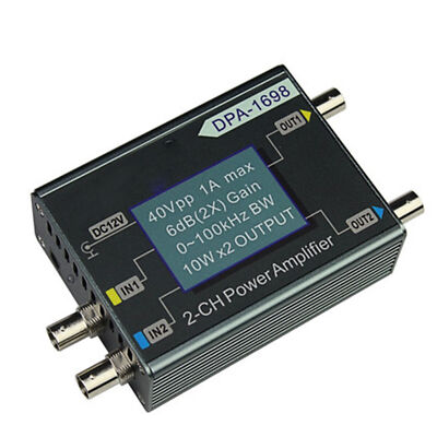 DPA-1698 2CH High Power DDS Functional Signal Generator Amplifier Verstärker 40V