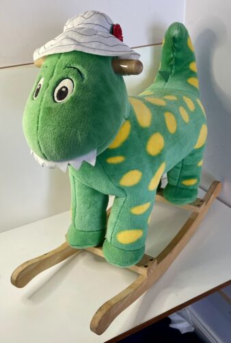 Genuine Vintage Dorothy The Dinosaur Wiggles 2008 Rocking Horse - RARE & VGC - Picture 1 of 6