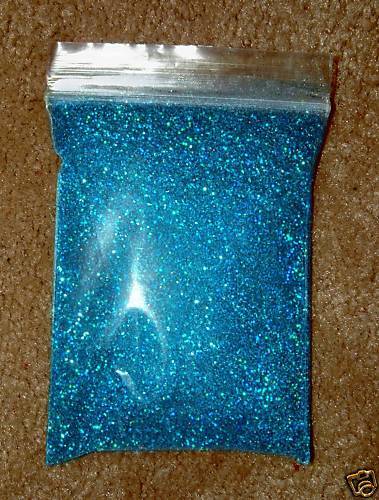 HOLO BLUE .008 METAL FLAKE FLAKES METALFLAKE PAINT 2oz BOAT CAR MOTORBIKE USA - Afbeelding 1 van 1