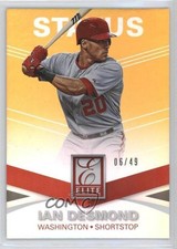 2015 Panini Elite Status Gold 6/49 Ian Desmond #95 0x1