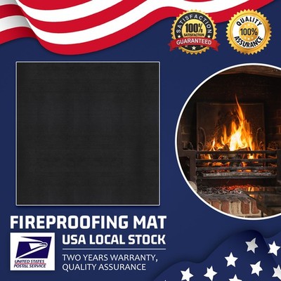 40'' Welding Blanket Fireproof Heat Resistant Flame Retardant Fabric Carbon Felt