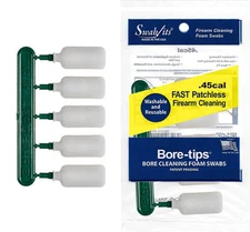 (Single Bag) .45cal Barrel Cleaning Bore-tips® by Swab-its®: Barrel Cleaning