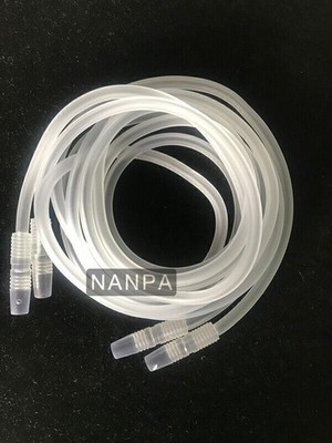 2PCS Replacement Straight Tubing Hose Tube For Vacuum Therapy Breast Machine