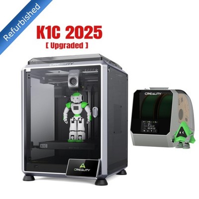 【Refurbished】Creality K1C 2025 3D Printer 600mm/s Auto Leveling AI Camera