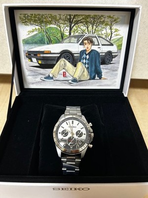 SEIKO Initial D Collaboration Watch Limited Edition 1995 AE86 Trueno Rare New