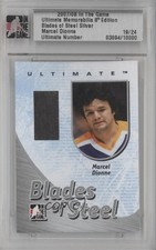 2007-08 ITG Ultimate Memorabilia 8th Edition Silver 19/24 Marcel Dionne HOF 0f8