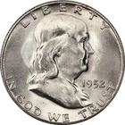1952-S PCGS MS64 Near Gem BU Franklin Half Dollar #4- Lustrous, So Close to FBL!