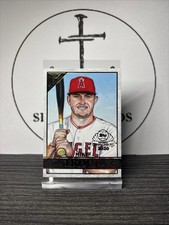 2020 Topps Gallery Mike Trout National Baseball Card Day #GP-1 LA Angels