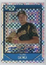 2007 Bowman Chrome Prospects Prospect X-Fractor 143/225 Trevor Cahill Auto 0o48