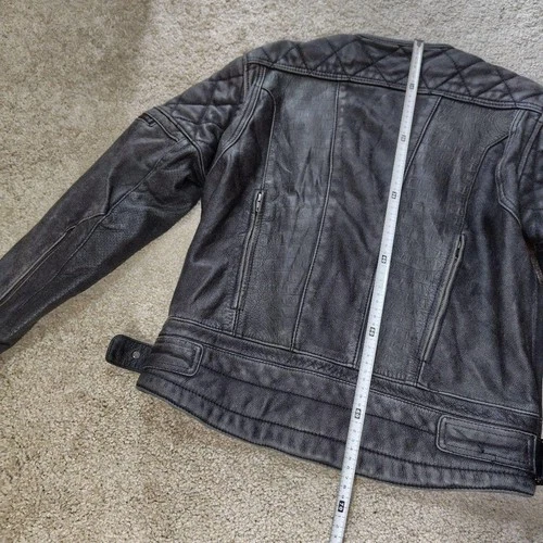 ARLEN NESS Genuine Leather Jacket, Size L Black [Used EXC] ship From JAPAN◎ image 18