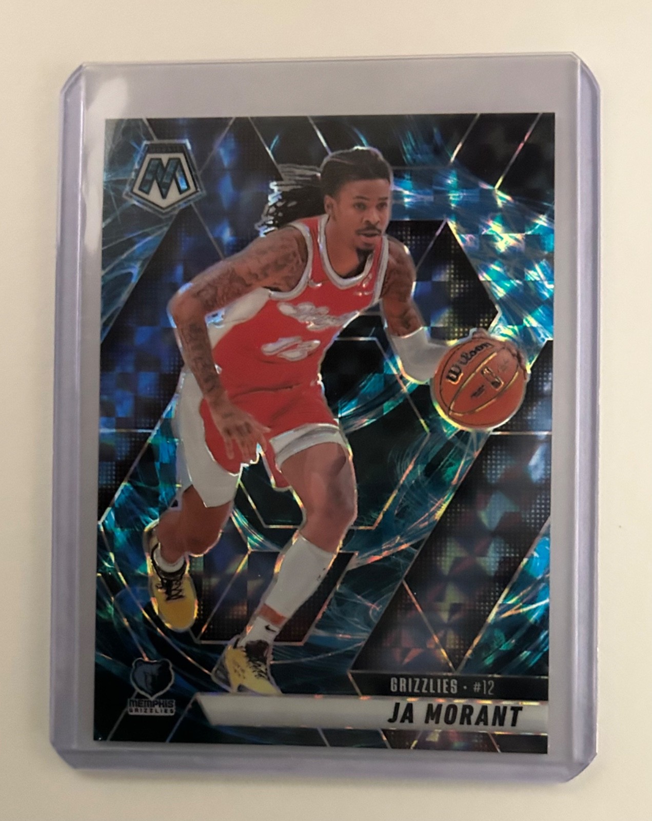 2024-25 Panini Mosaic - Ja Morant #195 Genesis Mosaic Prizm