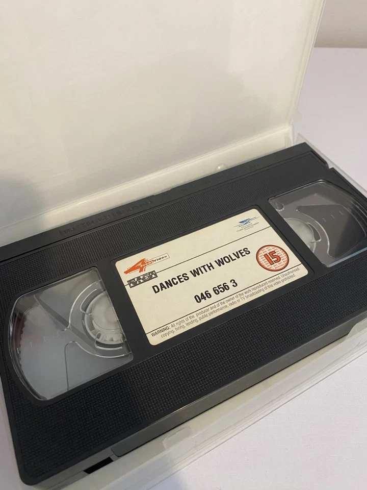 Dances with Wolves (VHS, 1997) - Classic Kevin Costner - Image 3 of 4