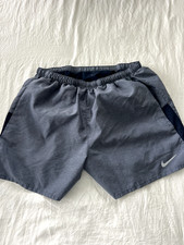 nike dri fit shorts navy/blue size L men's with pockets, briefs