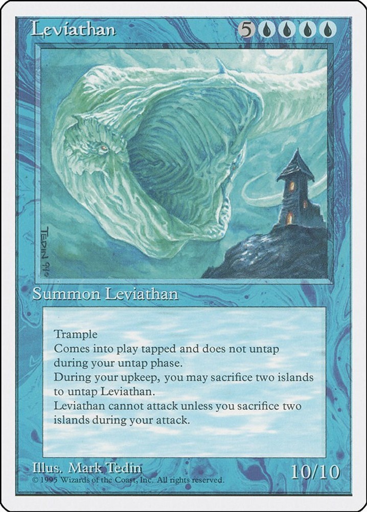 Leviathan Normal [4ED - 80] MP MagicFourth Edition
