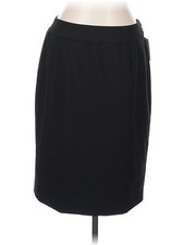 NWT Calvin Klein Women Black Formal Skirt 10