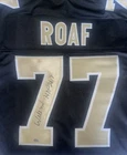 Willie Roaf NFL HOF New Orleans Saints Signed Jersey JSA COA