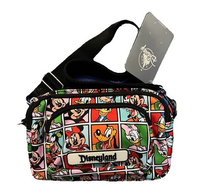 Disneyland Crossbody Strap Bag Mickey Minnie Donald Daisy Goofy Pluto Belt Bag