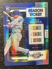 2022 Contenders Optic Patrick Mazeika Rookie Silver Hyper Prizm 263/299 Meta
