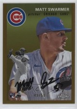 2023 Topps Chrome Platinum Anniversary Gold Refractor 49/50 Matt Swarmer 08jk