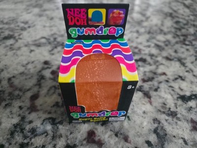  New  Orange NeeDoh GUMDROP Squishy! Viral Gum Drop NEE DOH!
