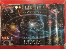 Firefly Poster Map of The Verse Serenity Firefly Joss Whedon Angel Buffy