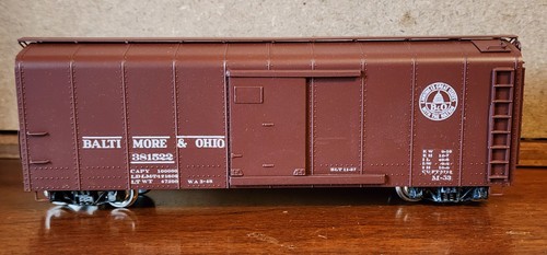 Baltimore & Ohio RR 40' vagón superior vagón boxcar 381522 Kadee MTL Whl Trains Inc. latón | Zustand: Used