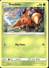 dwebble pokemon card value Dwebble #10 Prices | Pokemon Unified Minds
