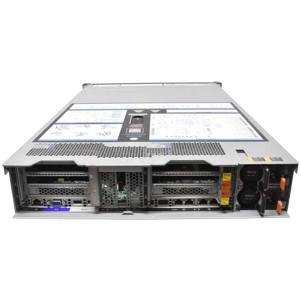 Lenovo System x3650 M5 Server 2xE5-2680 V4 CPU RAM 256GB 24x SFF 2.5" - Image 3 of 3