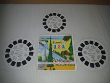 Sawyer's View-Master Scenic USA 3 Reel Set A 9961-9963