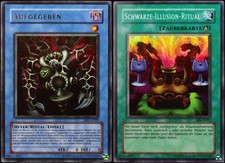 Yu-Gi-Oh! Aufgegeben + Schwarze-Illusion-Ritual SRL UR SR Set [NM/EX] | DE 2002