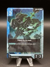 Noin’s Aries (GD01-007) (NM) - Gundam Card Game - Newtype Rising (ENG)