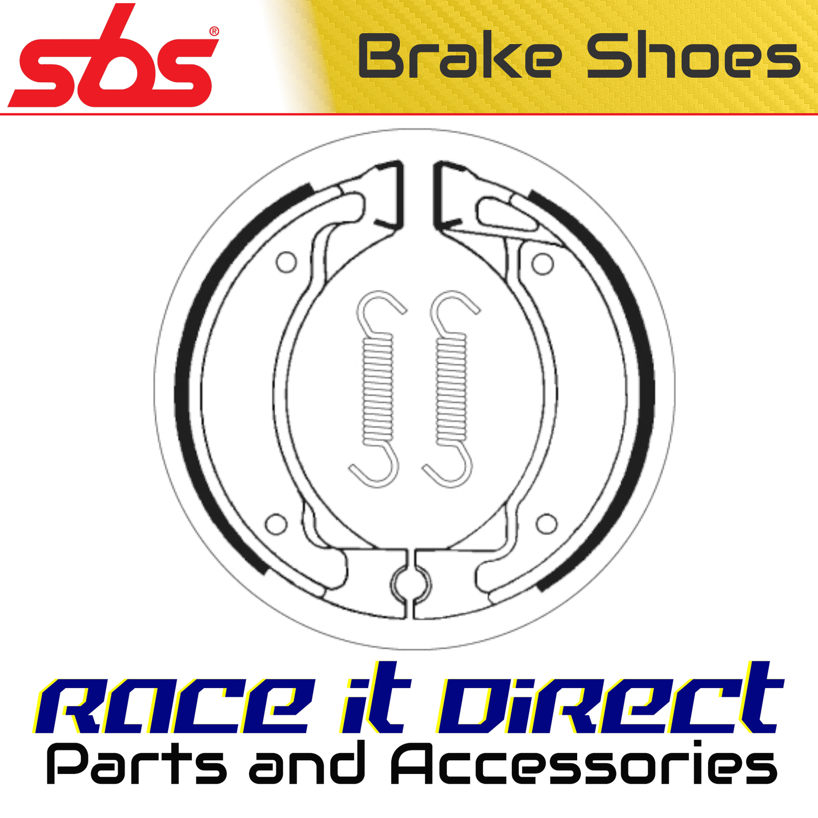 Brake Shoes for YAMAHA TTR 230 2012 Rear SBS