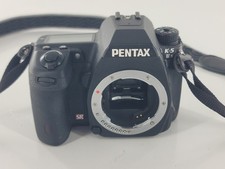 Pentax K-5 II S 16.3MP Mirrorless Digital DSLR Camera Body Black Excellent