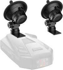 Car Radar Detector Mount Suction Cup Holder Bracket Windshield Clip