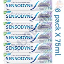 Sensodyne Daily Care Gentle Whitening Toothpaste - 6 x 75ml 39.98 per litre