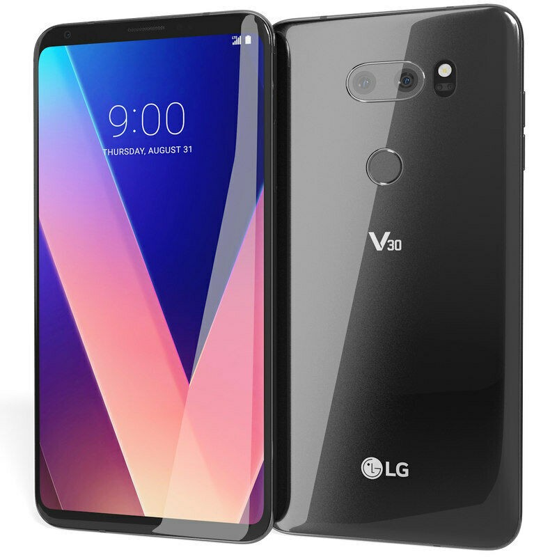LG V30 H932- 64GB-Black (AT&T) Smartphone Dual Camera-SHIPS 