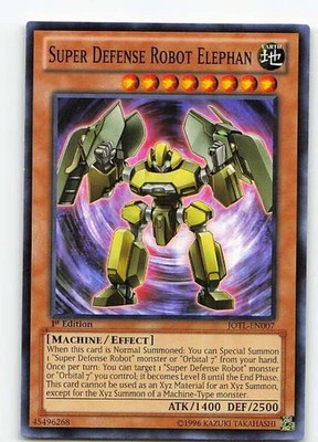 Super Defense Robot Elephan JOTL-EN007 Judgment of the Light Common NM Yu-Gi-Oh