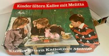 Melitta Kinder-Service 4830 Child Coffee Set w Box Filters German Ceramic