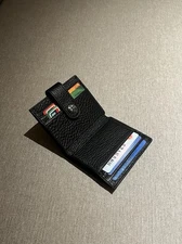 Chrome Hearts Multicolor Patch Leather Wallet Black W/ Silver Hardware ZIP