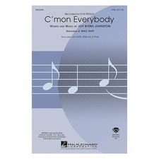 Hal Leonard C'mon Everybody SATB by Elvis Presley arranged by Mac Huff