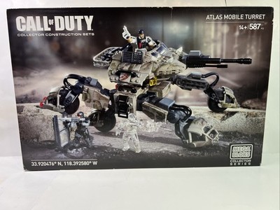 Mega Bloks Call Of Duty Atlas Mobile Turret Collector's Set New Sealed
