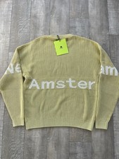 New Amsterdam Surf Association Pullover XL – Apfelgrün, Neu mit Etikett