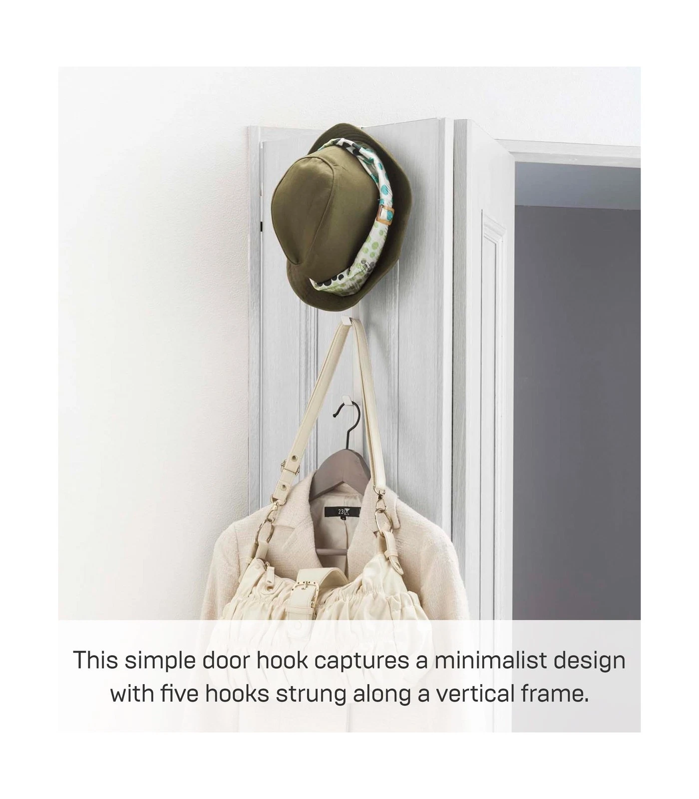 Yamazaki Home Over The Door Hooks - Thumbnail 2