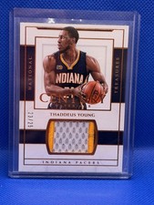 Thaddeus Young 2016-17 Panini National Treasures Century Materials /25 Pacers