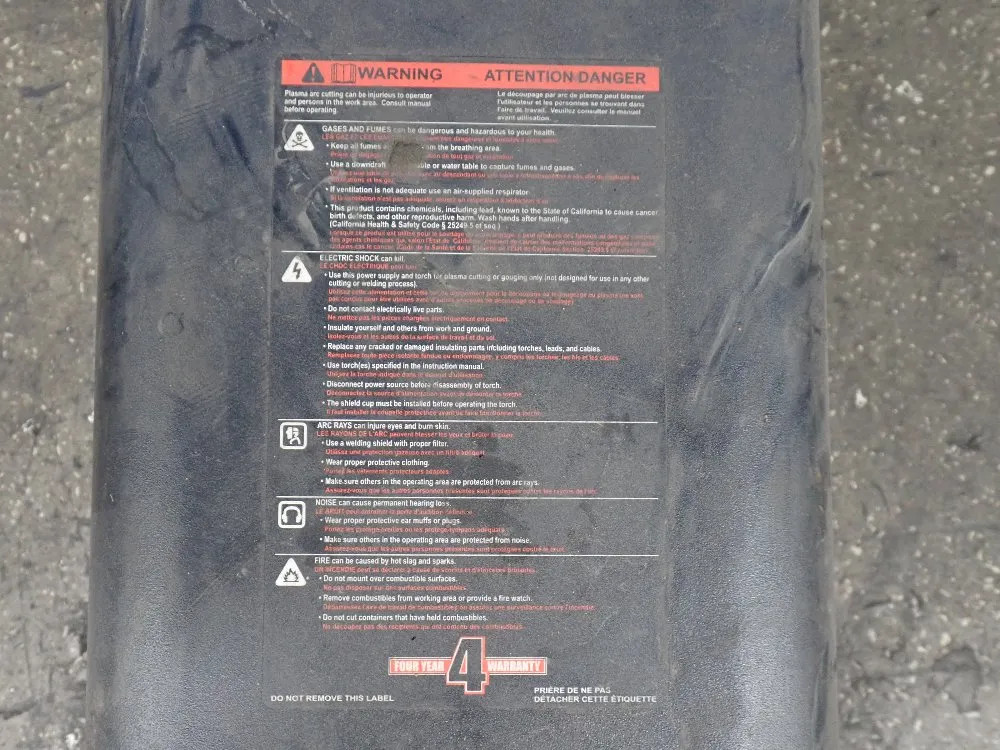 THERMAL DYNAMICS PROFESSIONAL CUTMASTER 102 PLASMA CUTTER  08250710011