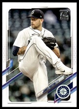 2021 Topps Update James Paxton Seattle Mariners #US66