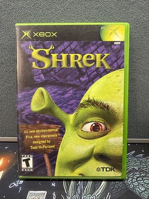 Shrek (Microsoft Xbox, 2001) Complete in Box
