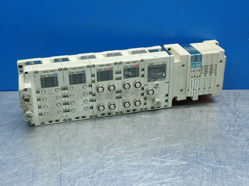 SMC PNEUMATIC MANIFOLD VALVE EX600-ED2