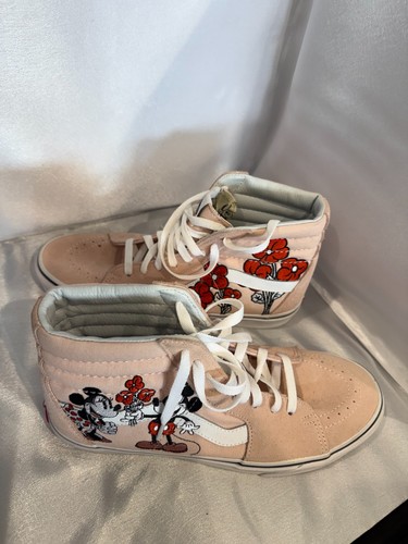 Size 8.5 - Disney x Vans Sk8- High Mickey & Minnie