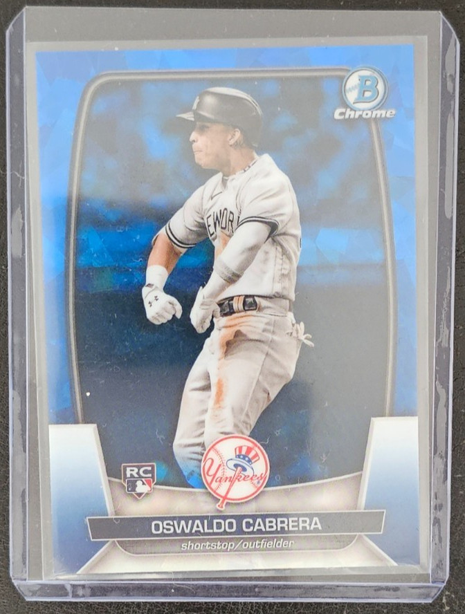 2023 Bowman Chrome Sapphire - Oswaldo Cabrera #33 (RC)